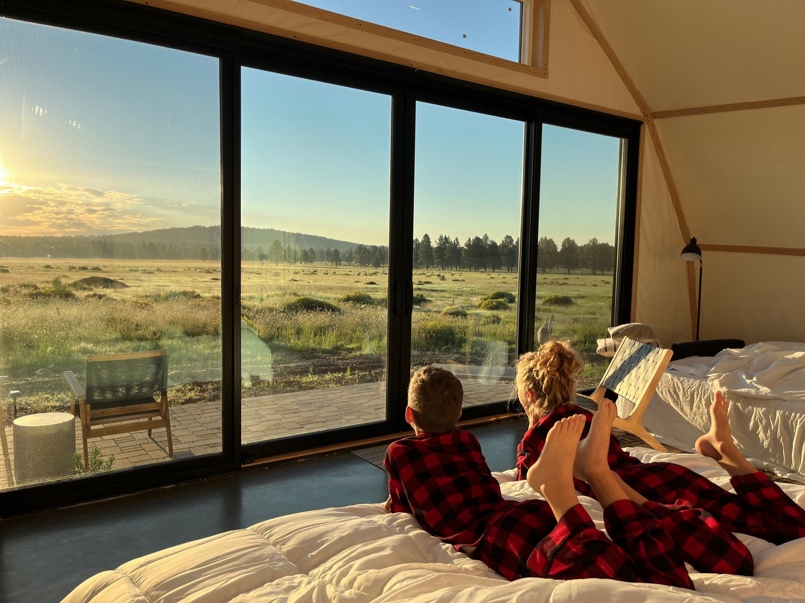 Backland Glamping Tent Views